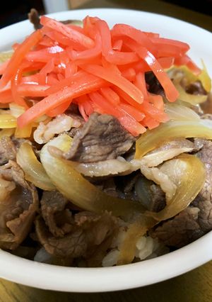 牛丼-レシピのメイン写真