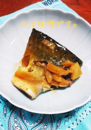 簡単☆鯖の味噌煮・(生姜がきいたん)-レシピのメイン写真