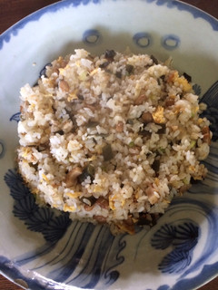 納豆チャーハン-レシピのメイン写真