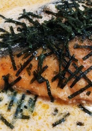 鮭の明太子クリームソースがけ-レシピのメイン写真
