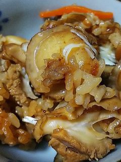 ベビーほたての炊き込みご飯-レシピのメイン写真