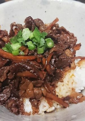 時雨煮丼-レシピのメイン写真