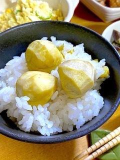 もち米入り 栗ご飯-レシピのメイン写真
