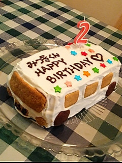 2015/10/11誕生会のケーキ-レシピのメイン写真