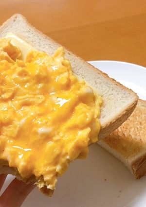IHでスクランブルエッグ-レシピのメイン写真