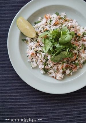 豚ひき肉と干しエビのパクチー飯-レシピのメイン写真
