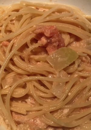 なんちゃってタラコクリームパスタ-レシピのメイン写真