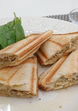 サバフレークホットサンド-レシピのメイン写真