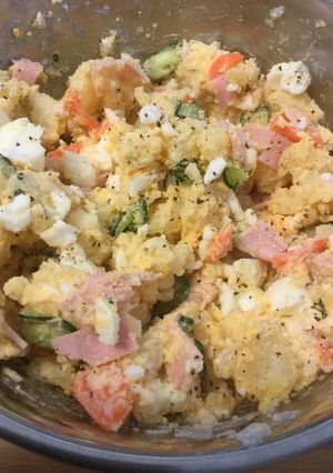 卵たっぷりポテトサラダ-レシピのメイン写真