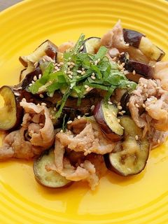 茄子と豚肉の生姜焼き-レシピのメイン写真