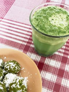 抹茶ミルク-レシピのメイン写真
