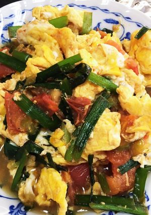 ふわふわ卵とトマトの炒め物-レシピのメイン写真