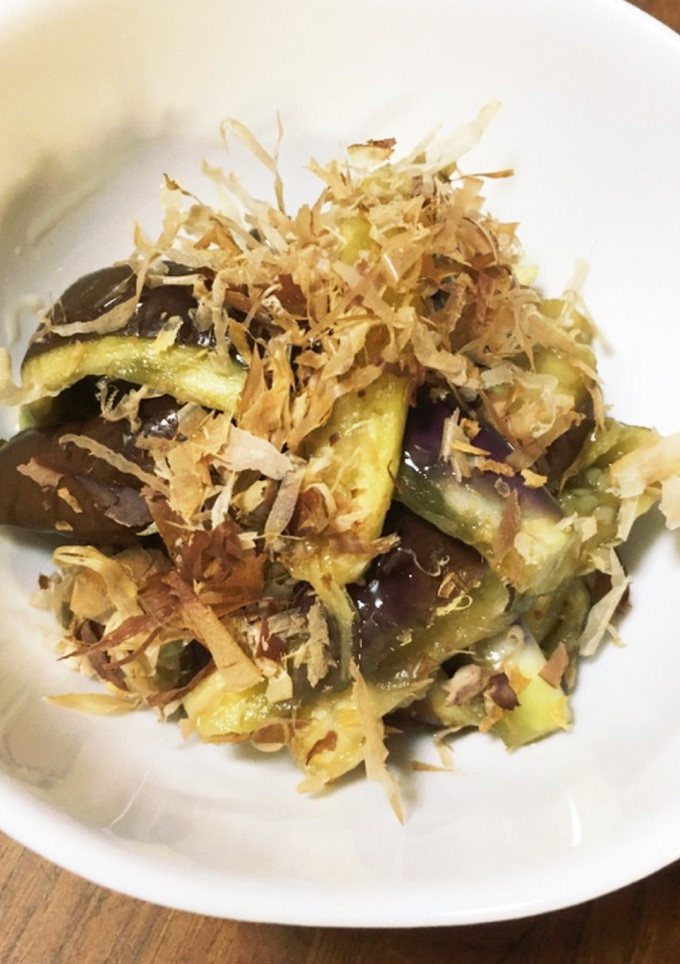 レンジで茄子の煮浸し風-レシピのメイン写真