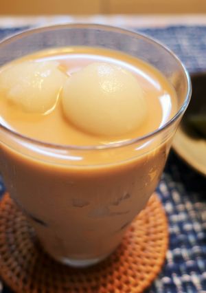 余った団子で白玉コーヒー・カフェオレ-レシピのメイン写真