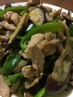 激ウマ★豚肉となすピーマンオイスター炒め-レシピのメイン写真