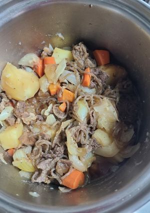 無水鍋 肉じゃが-レシピのメイン写真