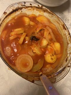 エジプトのじゃがいもトマト煮(バタータ)-レシピのメイン写真