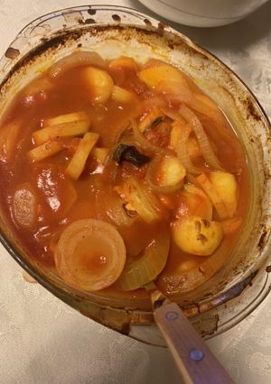 エジプトのじゃがいもトマト煮(バタータ)-レシピのメイン写真