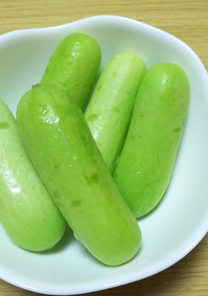 ミニきゅうりの塩レモン水漬け-レシピのメイン写真