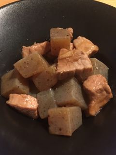 豚肉とこんにゃくの煮物-レシピのメイン写真