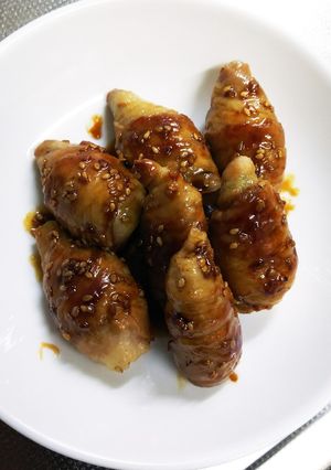 茗荷の肉巻き！-レシピのメイン写真