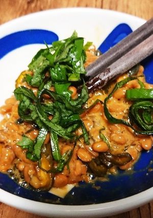 濃い目の味噌味納豆-レシピのメイン写真