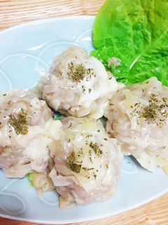 簡単☆ヘルシー ! しいたけ花シューマイ-レシピのメイン写真