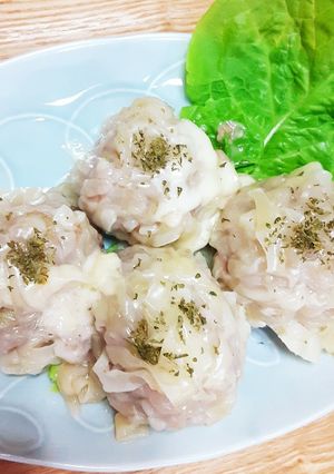 簡単☆ヘルシー ! しいたけ花シューマイ-レシピのメイン写真
