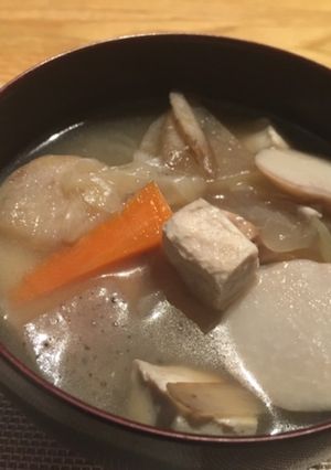 けんちん汁　秋を感じる里芋入り-レシピのメイン写真