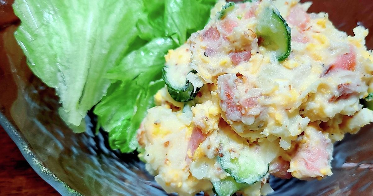 ポテトサラダ by らうんじ美やお 【クックパッド】 簡単おいしい