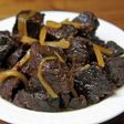 鯨のすじ肉で大和煮