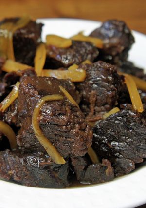 鯨のすじ肉で大和煮-レシピのメイン写真