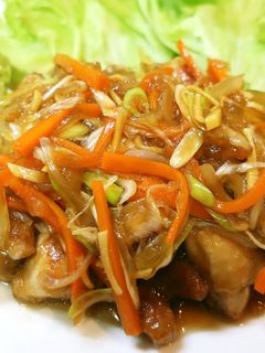 簡単!野菜たっぷりの鶏もも肉の南蛮漬け-レシピのメイン写真