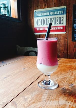 おうちカフェ★ラズベリーバナナジュース-レシピのメイン写真