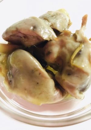 ヨーグルトメーカーで簡単砂肝のコンフィ-レシピのメイン写真