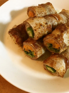 野菜の豚肉巻き-レシピのメイン写真