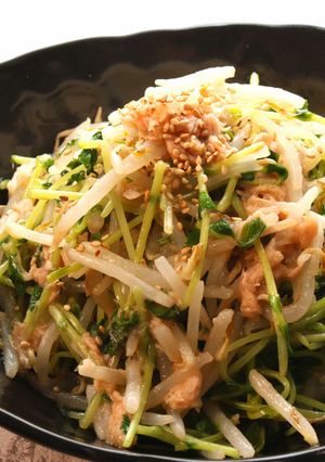 レンジで簡単作り置き!やみつき無限もやし-レシピのメイン写真