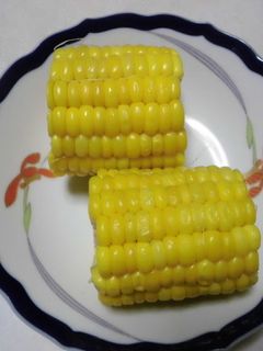 蒸しとうもろこし-レシピのメイン写真