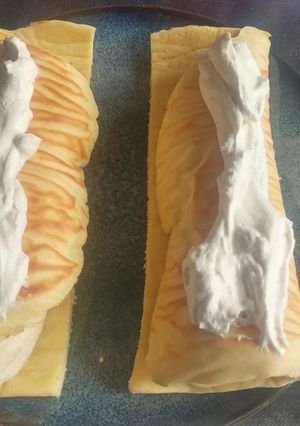 まるごとバナナ巻きホットケーキ-レシピのメイン写真