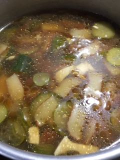 きゅうりと豆腐の黒酢スープ-レシピのメイン写真