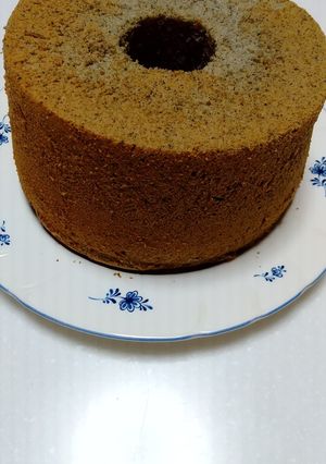 シフォンケーキシリーズ　黒ゴマシフォン-レシピのメイン写真