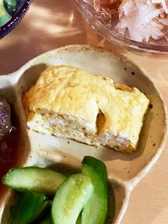 甘くないだし巻き風玉子焼き-レシピのメイン写真