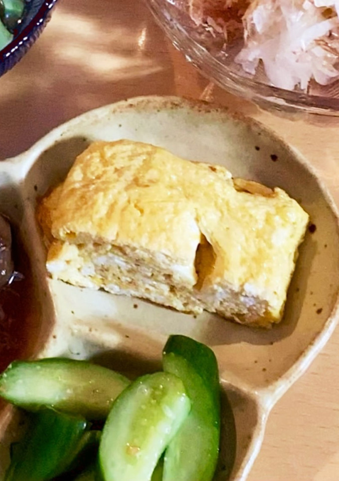 甘くないだし巻き風玉子焼き-レシピのメイン写真