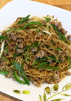 花山椒のソース焼きそば-レシピのメイン写真