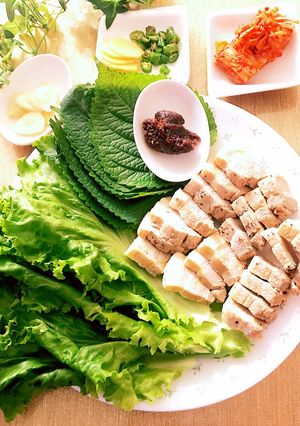 ポッサム 韓国の茹で肉-レシピのメイン写真