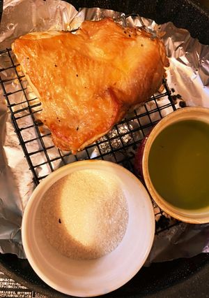鶏もも肉、塩、オリーブオイルの燻製-レシピのメイン写真
