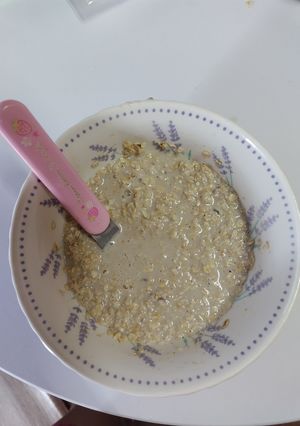 朝ご飯で食べられる オートミール!!-レシピのメイン写真
