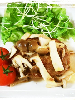 KBB和風きのこソースハンバーグ☆-レシピのメイン写真