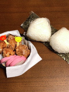 自分弁当・おにぎり②-レシピのメイン写真