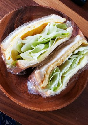 簡単☆我が家のホットタマゴサンド-レシピのメイン写真